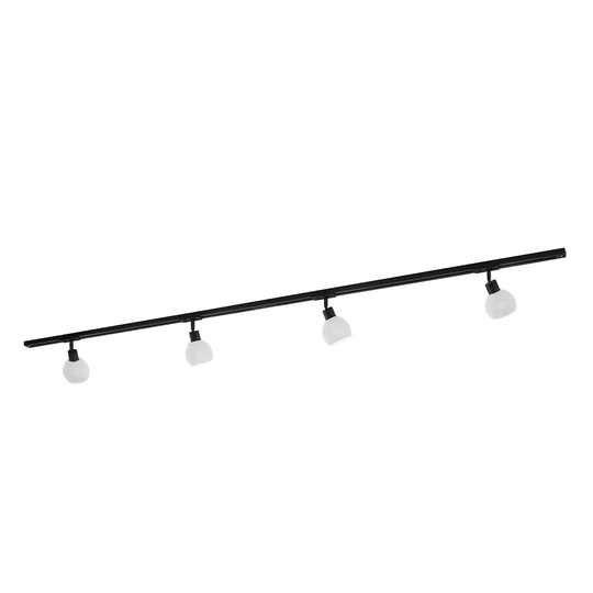 Lindby Jeanit -1-vaihe-LED-kisko, musta