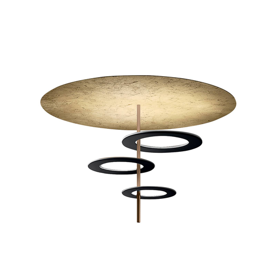 ICONE-LED-kattovalaisin Hula Hoop P3 - 3 levyllä