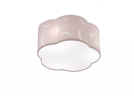Moony ceiling light 3xE27 pastel pink