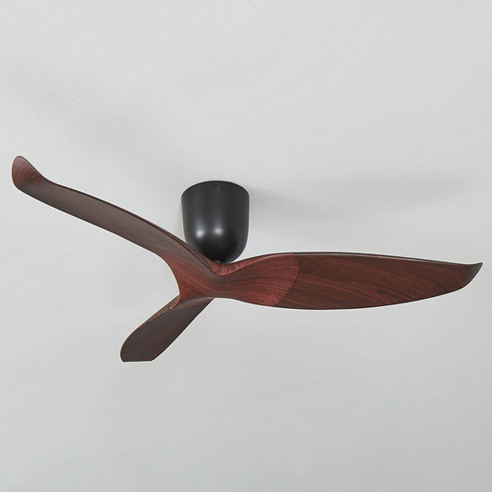 Aeratron-kattotuuletin AE3+ 126 cm, tumma puu