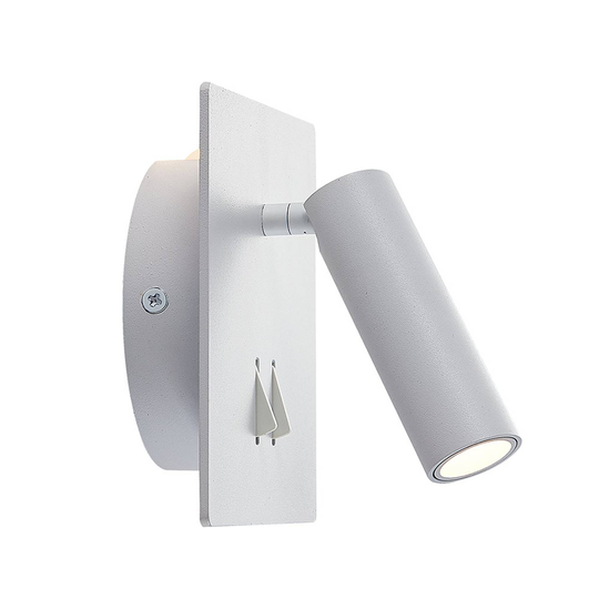 Lucande Magya valkoinen 2-lamp. neliö