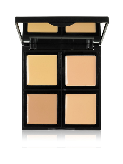 Foundation palette light/medium -4 sävyn meikkivoidepaletti 12,4g