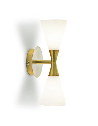 Harlekin duo wall brass (Brass / Kulta)
