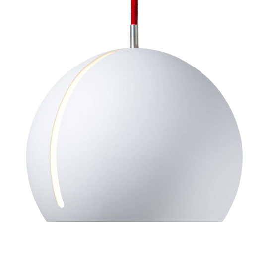 Nyta Tilt Globe -riippuvalo, johto 3m, pun., valk.