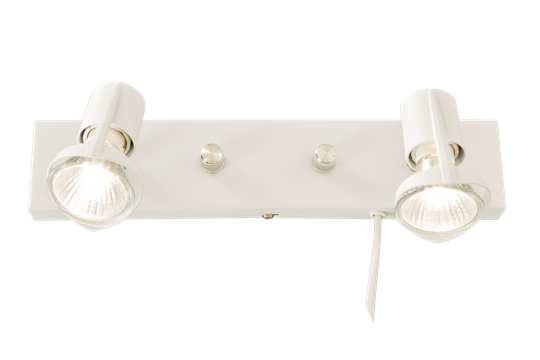 PIXY duo spot, white (Valkoinen)