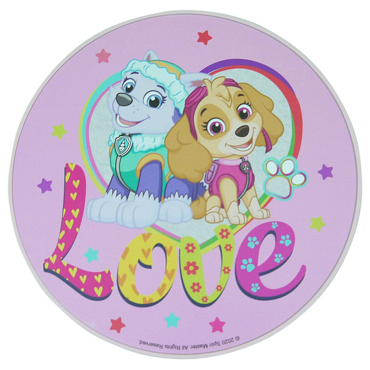 Seinävalaisin Paw Patrol Positive Pups, roosa