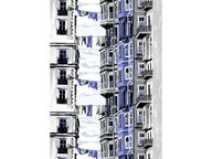 Vallila Interior Galata Valmisverho, 140 x 250 cm sininen