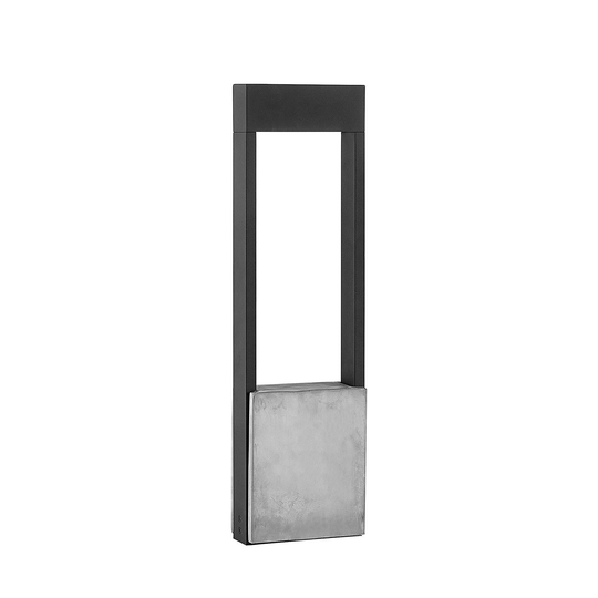 Lucande Tekiro -LED-pylväsvalaisin betonia, 60 cm