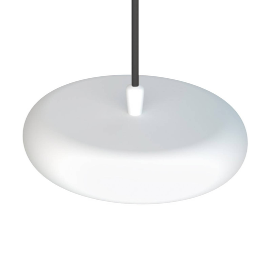 LED-riippuvalaisin Boina, Ø 19 cm, valkoinen