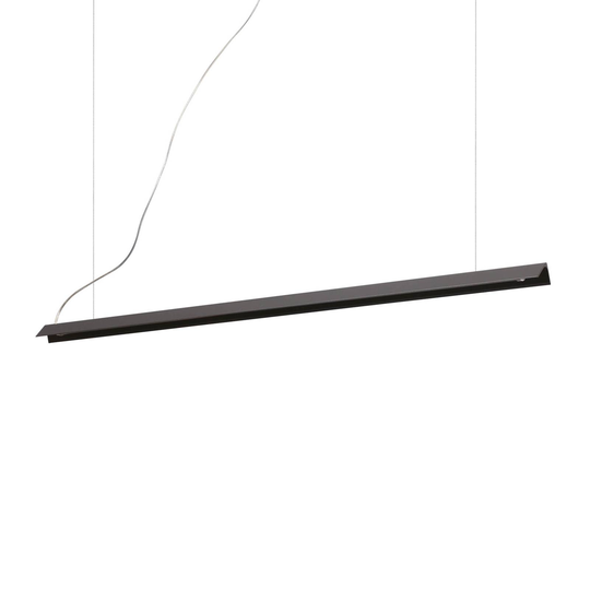 Ideal Lux V-Line -LED-riippuvalaisin, musta