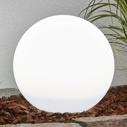 Koristeellinen Lago LED-aurinkovalaisin, pyöreä