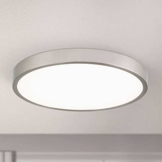 LED-kattovalaisin Bully, satinoitu, 24 cm