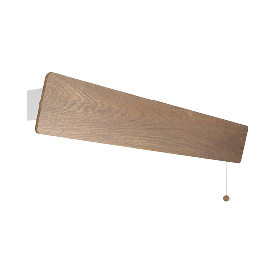 Oslo-LED-seinävalaisin leveys 98 cm, vaalea tammi