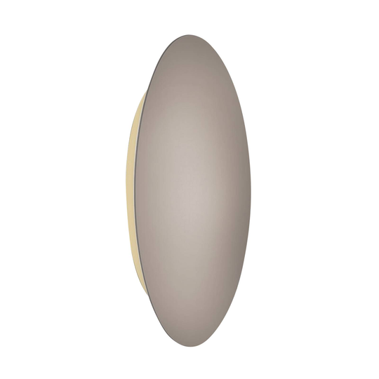 Escale Blade -LED-seinävalaisin, taupe, Ø 44 cm