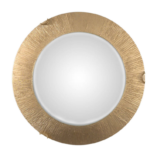 Seinävalaisin Moon Sun, kulta, Ø 40 cm