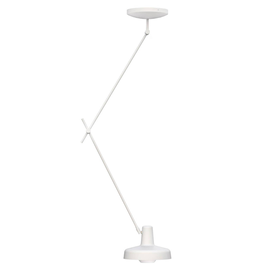 GRUPA Arigato -kattovalo 1 lamppu 110cm Ø23cm valk