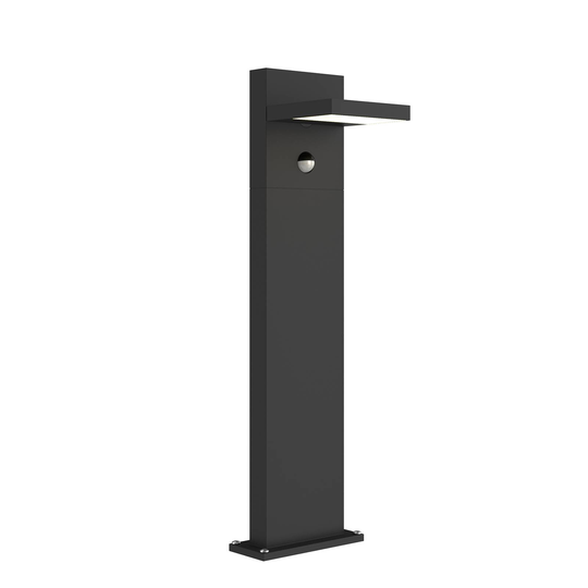 LED-pollarivalaisin Silvan, 65 cm, liikkeentunn.