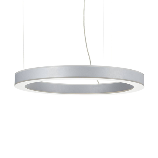 Arcchio Pietro -LED-riippuvalaisin hopea 70cm 90W
