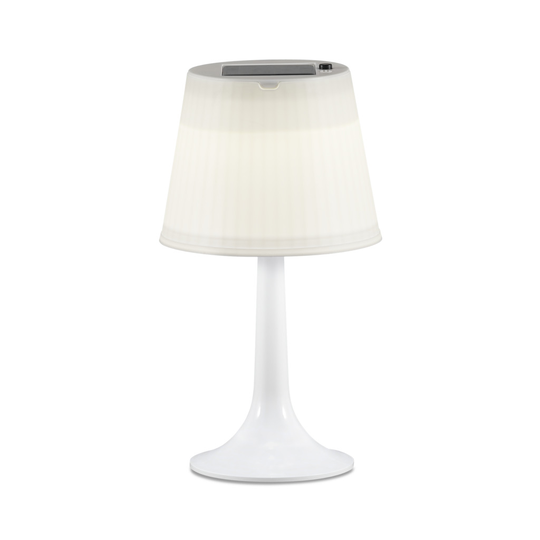 Assisi bordlampa solcell LED (Valkoinen)