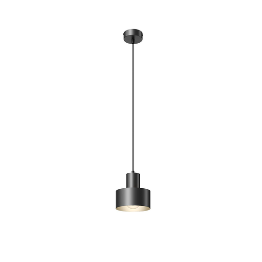 Riippuvalaisin Rif metallista, musta, Ø 15cm