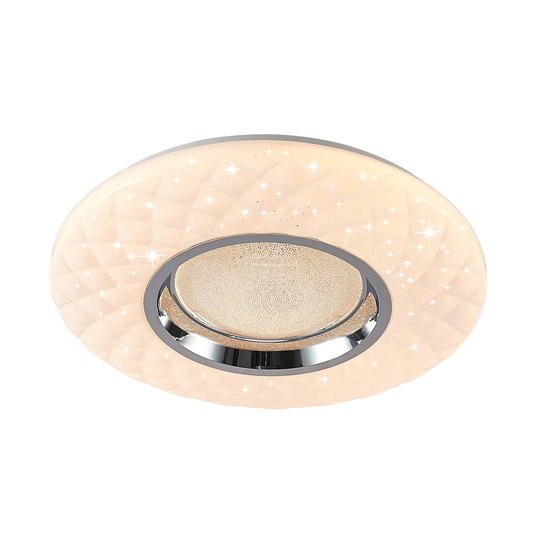 Lindby Illaria -LED-kattovalaisin RGBW, CCT, 39 cm