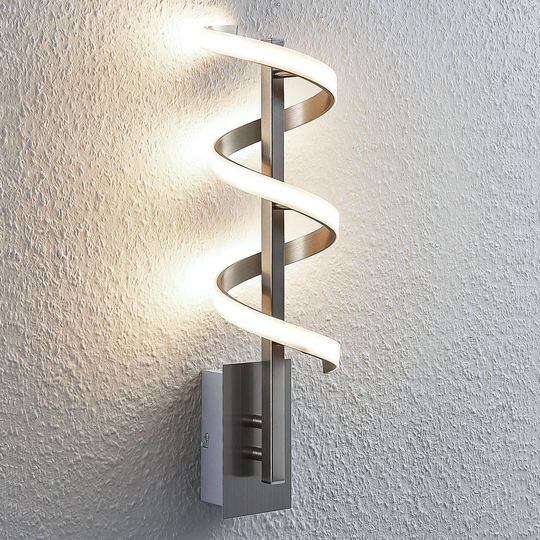 Kierteinen LED-seinävalaisin Pierre