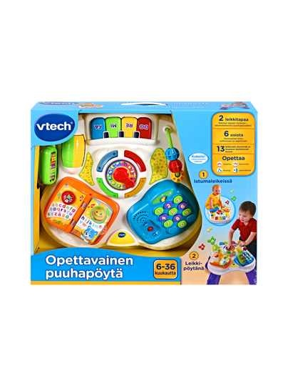 Vtech baby opettavainen puuhapöytä (suomenkielinen)