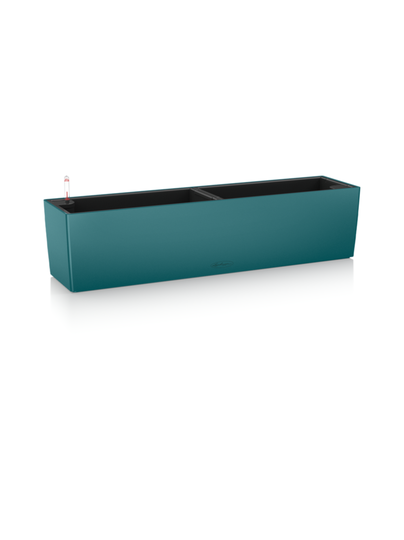 Trend balconera color petrollinsininen 2xparvekeruukku 80x19cm, korkeus 19cm