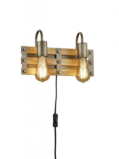 Khan wall lamp 2xE27