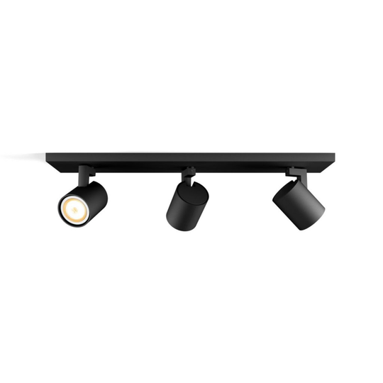 GU10 15W Runner Hue Spot Black X3