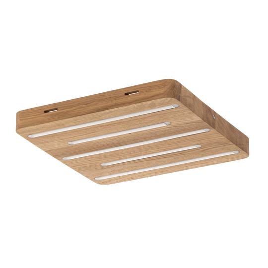 Nelikulmainen LED-kattolamppu Plafond Holz