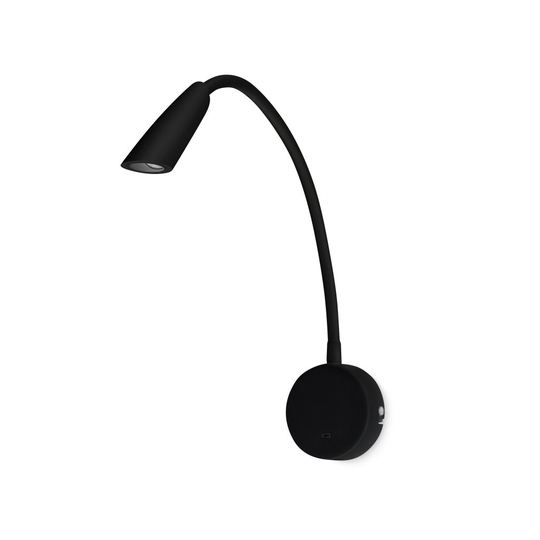 Boken LED (Musta)