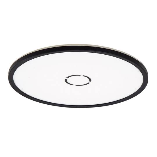 LED-kattovalaisin Free, Ø 42 cm, musta