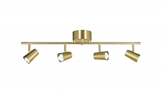Pilot straight 4-spot (Brass / Kulta)