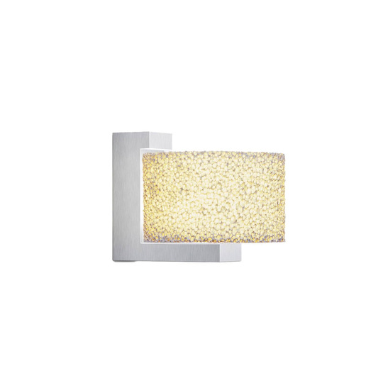 serien.lighting Reef -LED-seinävalaisin, harjattu