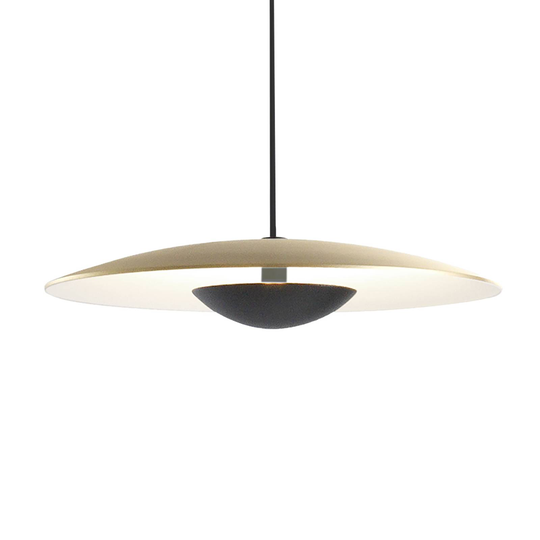 MARSET Ginger-LED-lamppu Triac Ø42cm messinki/valk