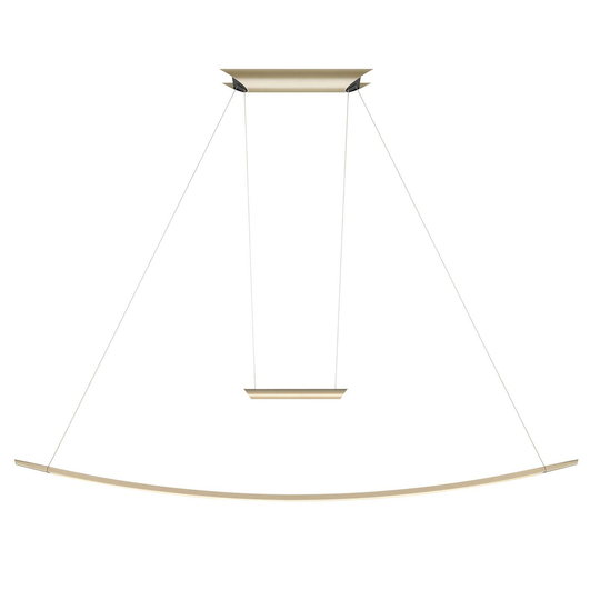 OLIGO Lisgo LED-riippuvalaisin, samppanja
