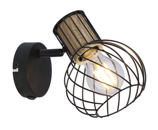 Luise reading lamp (Musta)
