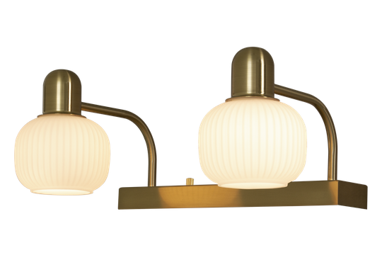 MESSINA cabinet lighting, matt brass (Messinki / kulta)