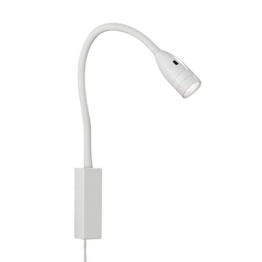 LED-seinävalaisin Sten eleohjauksella, valkoinen