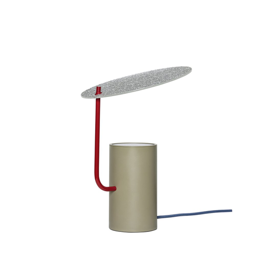 Disc Table Lamp (Beige)