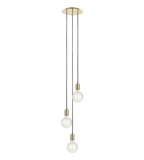 Sky 3 round (Brass / Kulta)