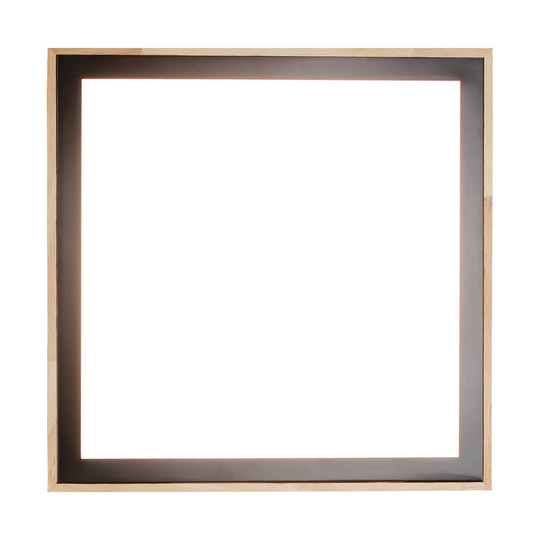 Solstar-LED-kattovalaisin kulmikas, 39 x 39 cm