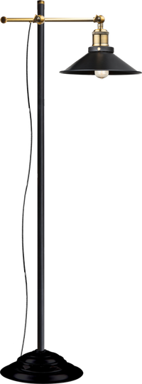 Lenius floor lamp (Musta)