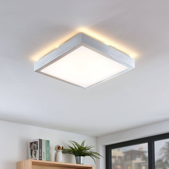 Lindby Margit LED-kattovalaisin kulmikas 32 cm