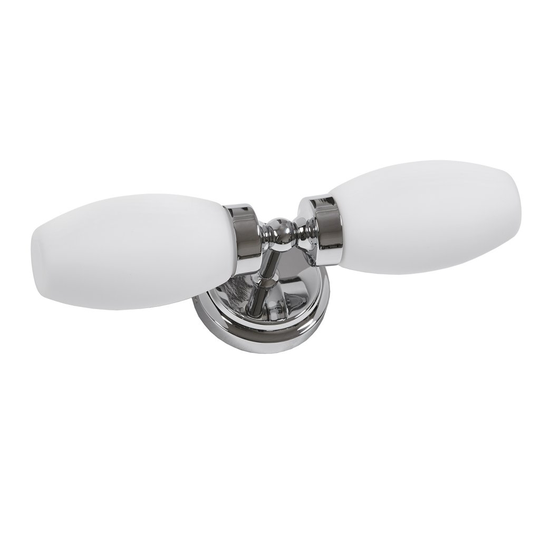 Marstrand duo wall lamp (Kromattu / kiillotettu)