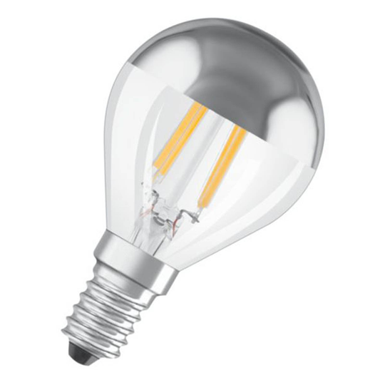 OSRAM Classic P Mirror -LED-lamppu E14 4W 2 700 K