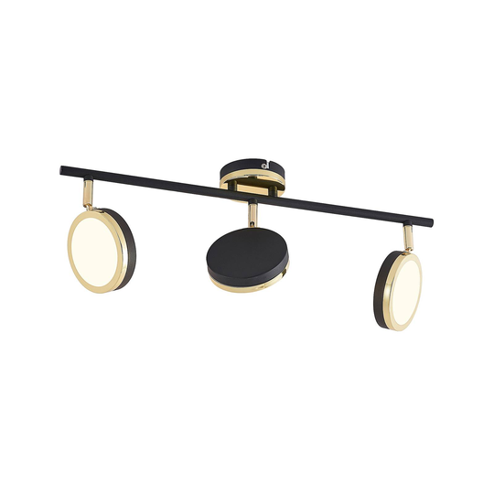 Lindby Alsani -LED-kattokohdevalo 3-lamppuinen