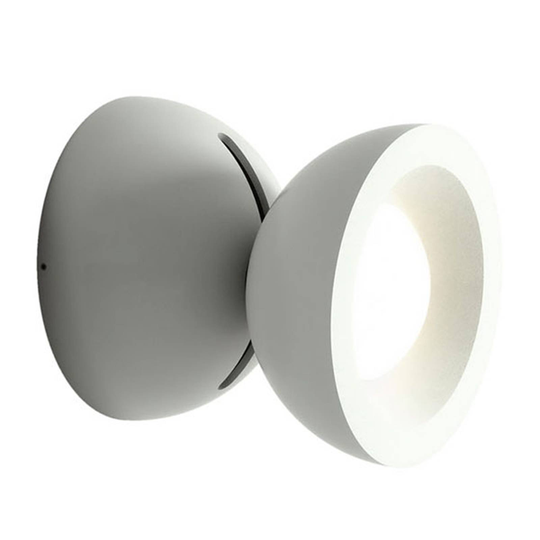 Axolight DoDot LED-seinävalaisin, valkoinen 46°