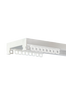 Hotellikisko 200 cm Valkoinen